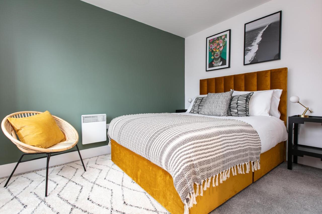 City Centre - Free Parking - Stylish 2 Bedroom Apartment Bristol Kültér fotó