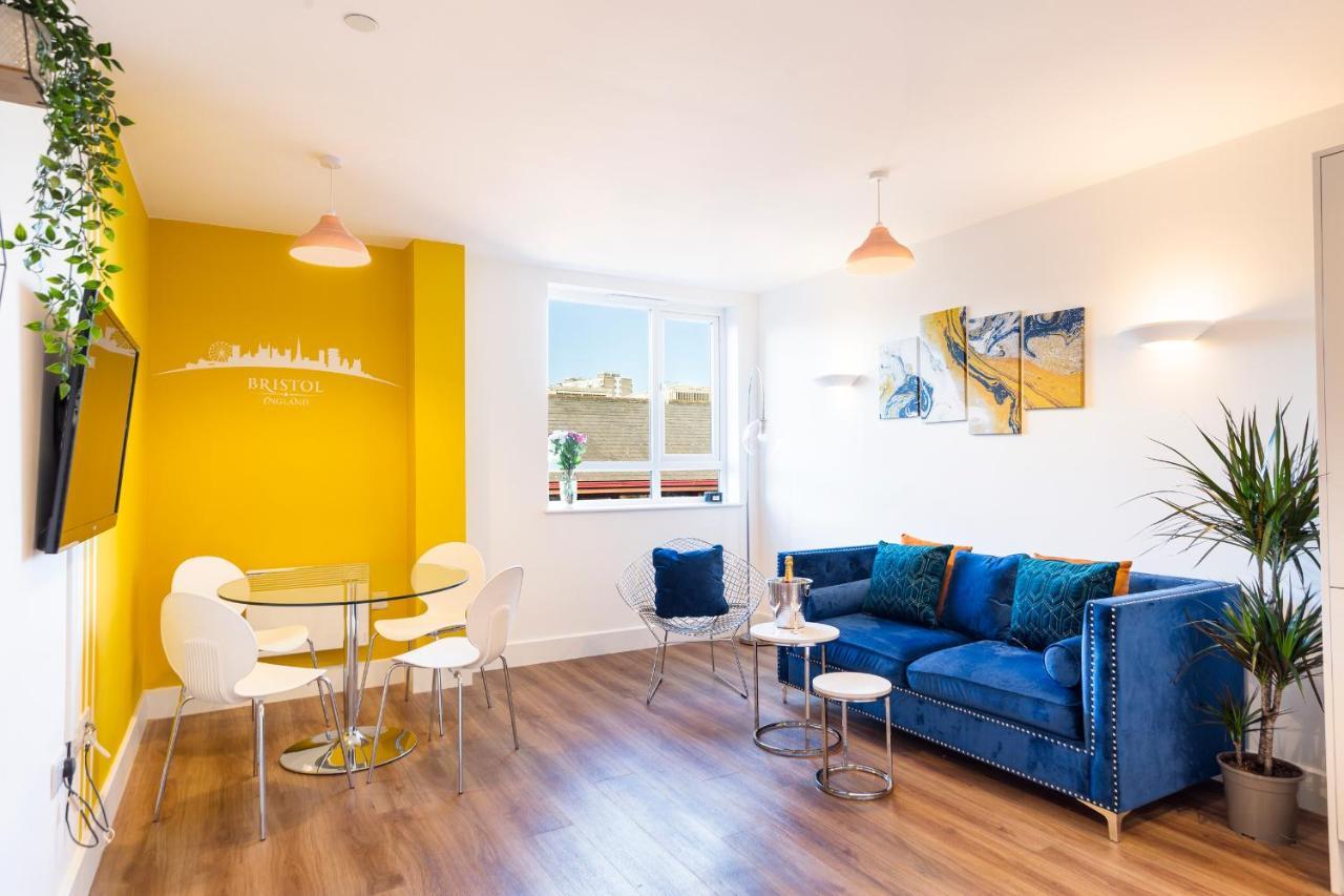 City Centre - Free Parking - Stylish 2 Bedroom Apartment Bristol Kültér fotó