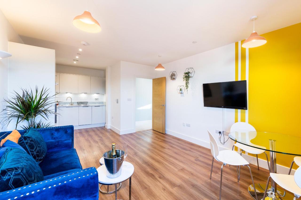 City Centre - Free Parking - Stylish 2 Bedroom Apartment Bristol Kültér fotó